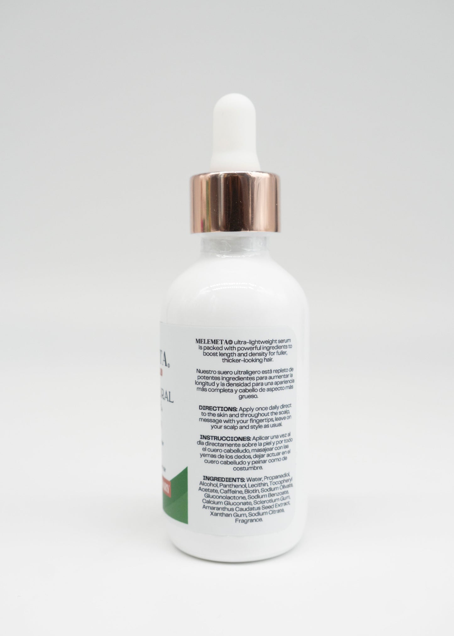 MELEMETA© Divine Natural Growth Hair Serum - 2 FL OZ