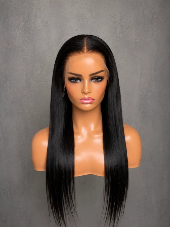 MELEMETA© Straight Wig 13 x 4 – Natural Black