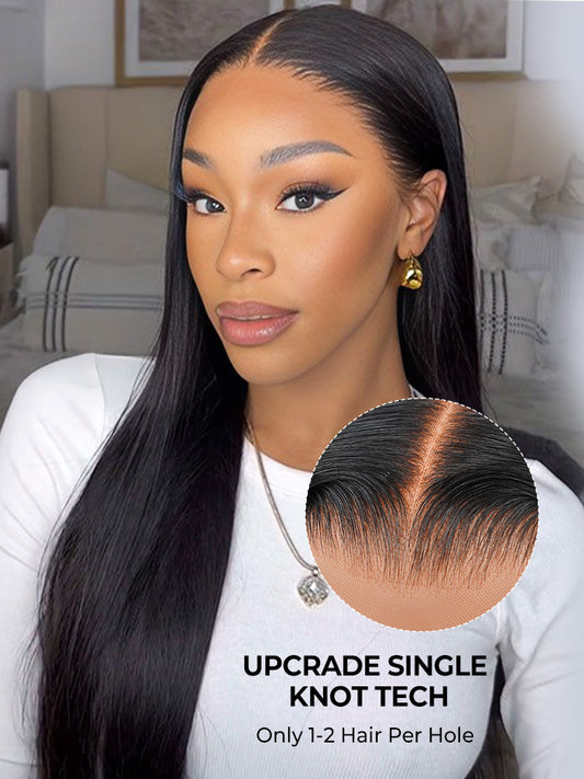 MELEMETA HAIR | Hair HD Lace Wigs 13*4 Frontal Wigs Skin Melt Straight Human Hair Wigs