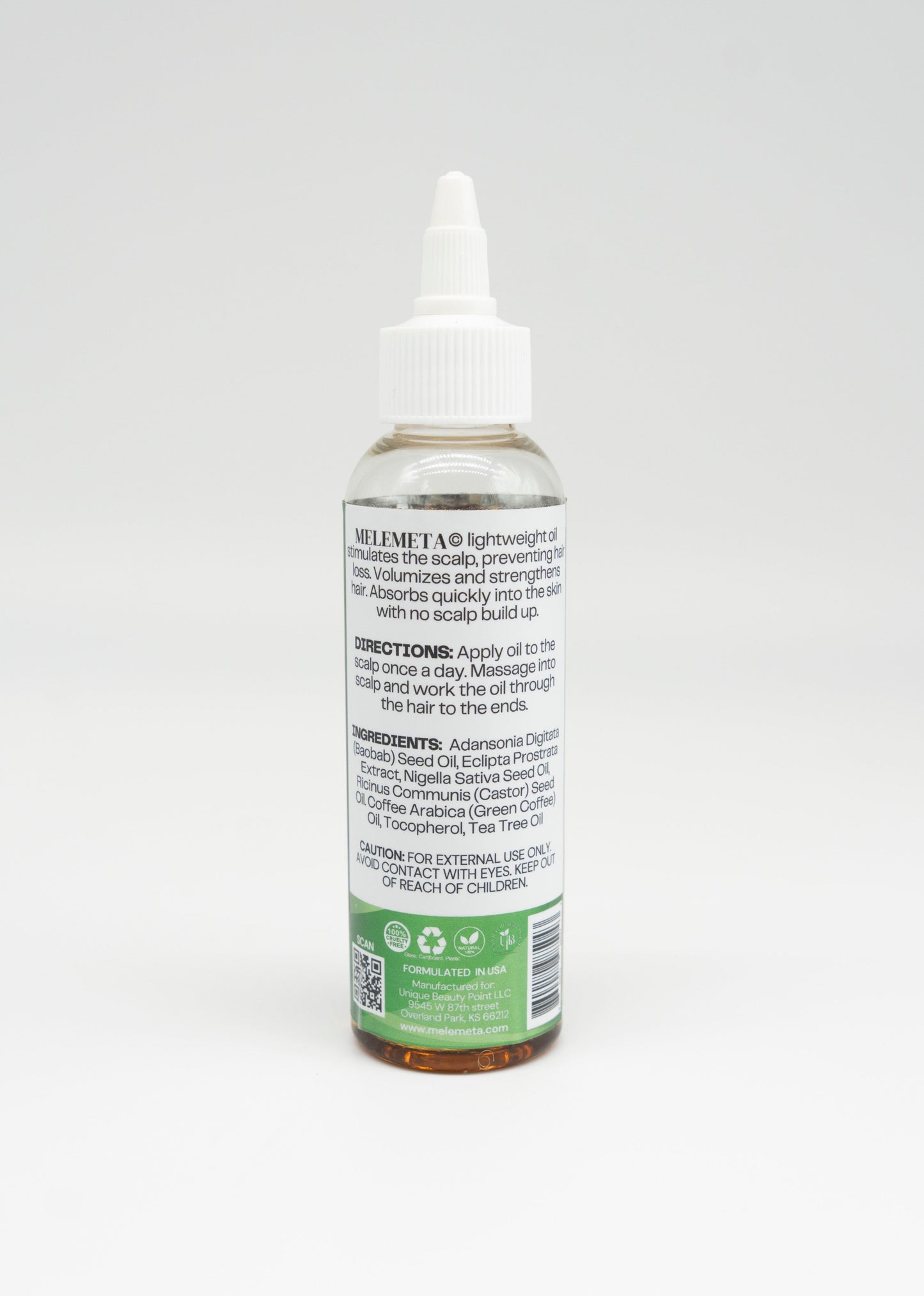 MELEMETA© Nourishing Hair Oil - 4 FL OZ
